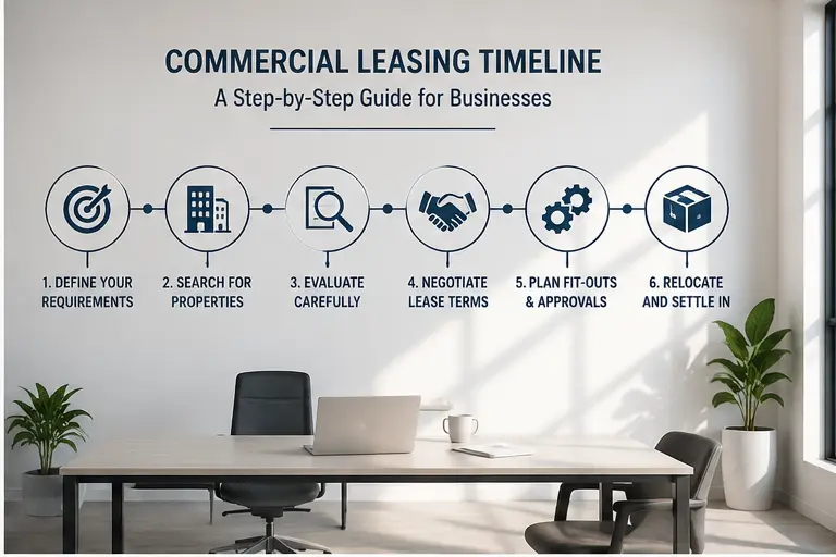 Commercial Leasing Timeline Singapore: A Step-by-Step Guide for Businesses