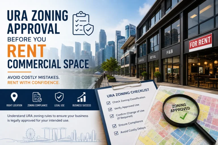 URA Zoning: What Businesses Must Know Before Renting Commercial Space in Singapore